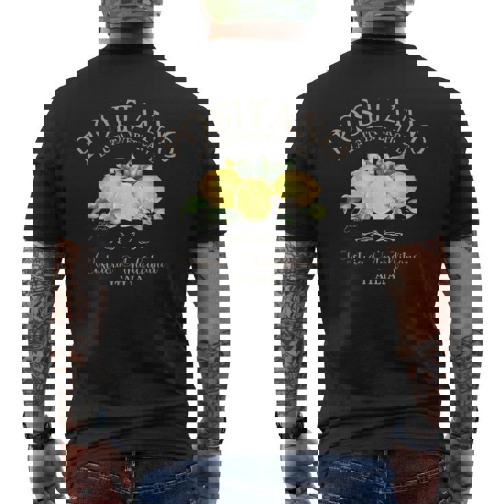 Positano Costiera Amalfitana Côte Amalfitaine Italienne Italie T-shirt imprimé au dos