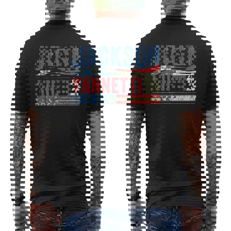 President For 2024 メンズ レディース 皮肉なジャクソン メンズ レディース メンズTシャツ バックプリント