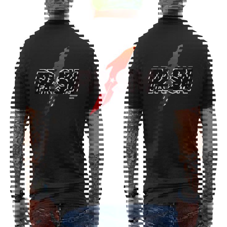 Prism1 ロゴ メンズTシャツ バックプリント