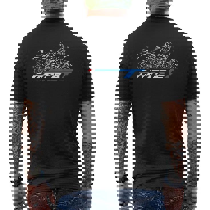 R Ninet レーサー ライダー オートバイ メンズTシャツ バックプリント