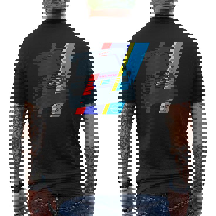 Rallye Group B クラシックカーレースとモータースポーツレース メンズTシャツ バックプリント