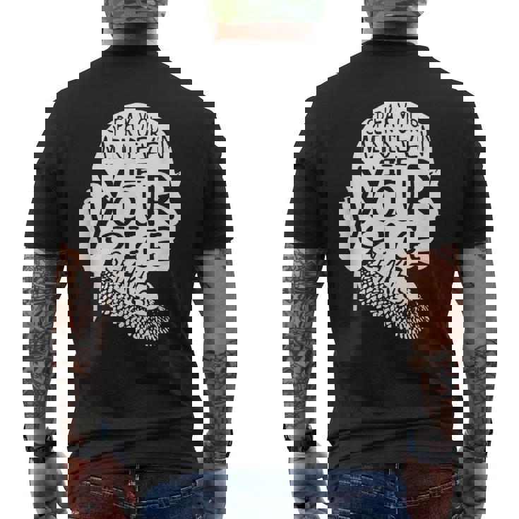 Rbg Ruth Bader Ginsburg フェミニスト 政治ギフト メンズTシャツ バックプリント