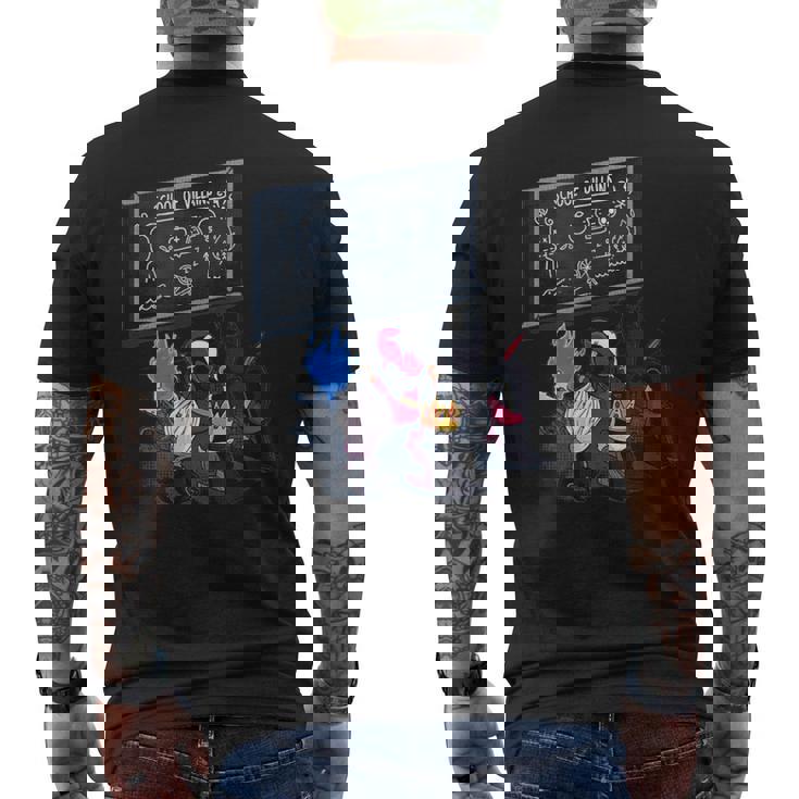 Regalo Divertido De Personajes De La Películachool Ofillains Camiseta Hombre Estampado Espalda