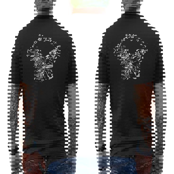 Remember Your Why Positive Quotes モチベーションアップ インスピレーション メンズTシャツ バックプリント