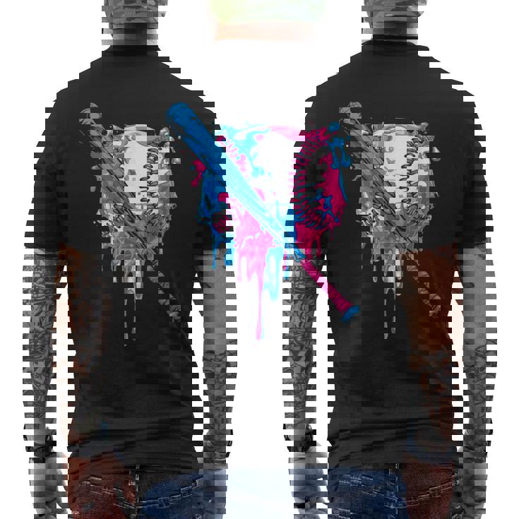 Respect The Drip Baseball Drip Boys Ice Cream Drip Youth Men's T-shirt Back Print
