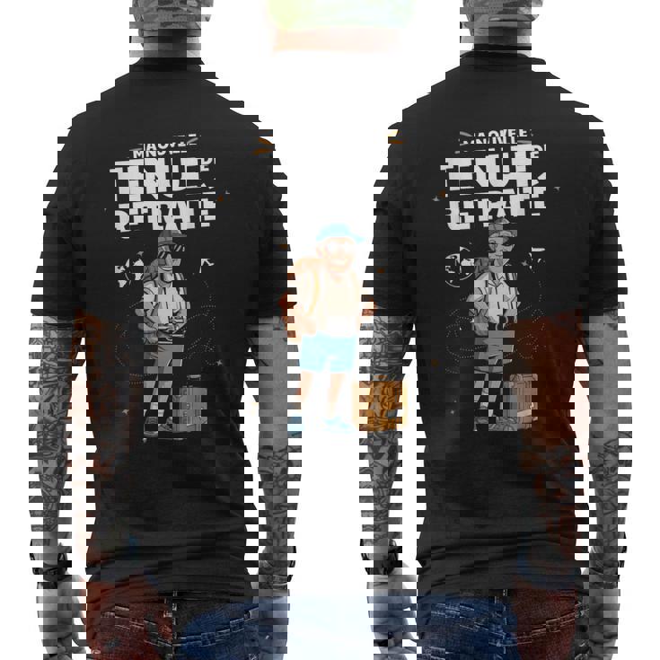 Retraite Retraitéacances Tenue Uniformeoyages T-shirt imprimé au dos
