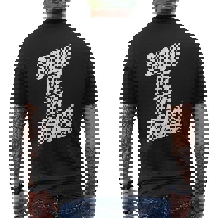 Roas広告マネージャーの広告費用対効果商品を表示する メンズTシャツ バックプリント