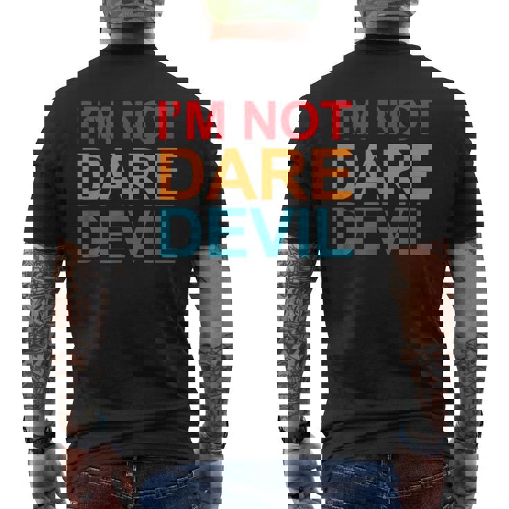 Ropa I'm Not Daredevil Camiseta Hombre Estampado Espalda