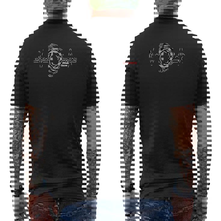 Rx8 Rx7 Rotorheartbeat メンズTシャツ バックプリント