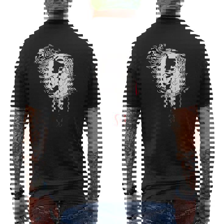 S&J-サロメとジョン・オーブリー・ビアズリー・トリビュート メンズTシャツ バックプリント