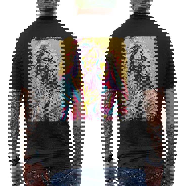 San Jesucristo María Magdalena Camiseta Hombre Estampado Espalda