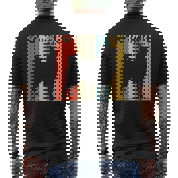 Schipperke スキッパーキ メンズTシャツ バックプリント