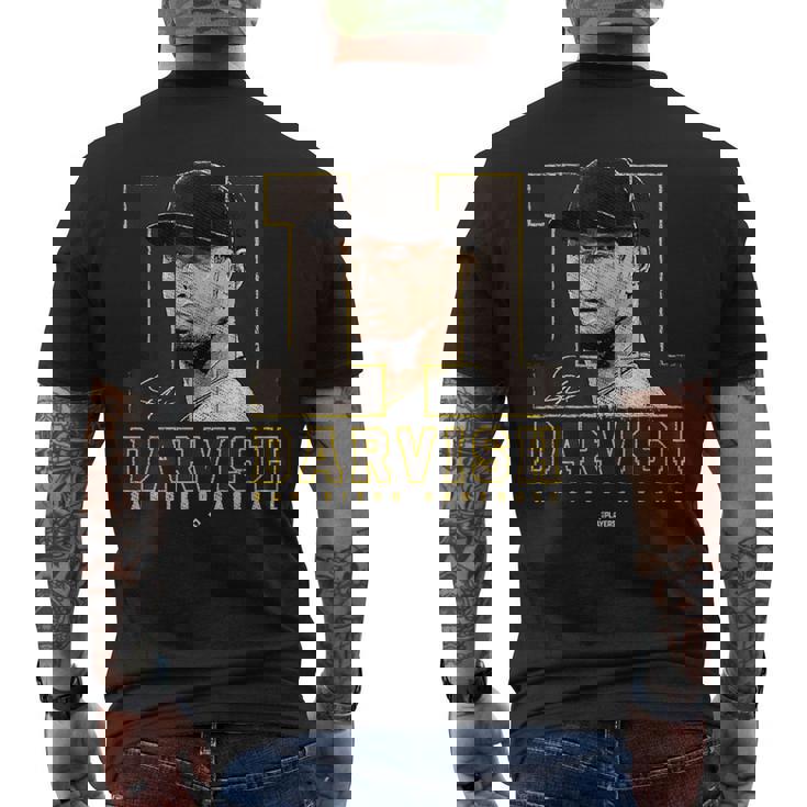 Silhouette Yu Darvishan Diego Mlbpa メンズTシャツ バックプリント