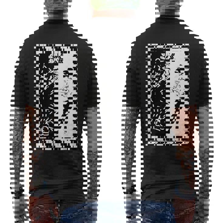 Ska Ka Music Clothingka Reggae メンズTシャツ バックプリント