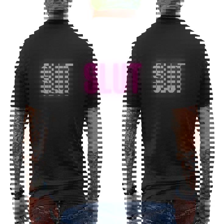 Slut メンズTシャツ バックプリント