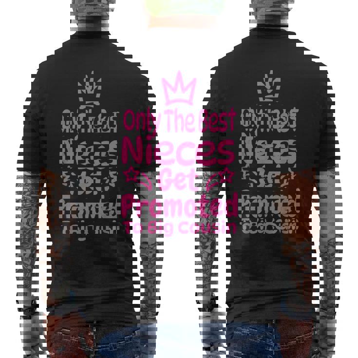 Solo Las Mejoresobrinason Ascendidas A Primo Mayor Primo Nuevo Camiseta Hombre Estampado Espalda