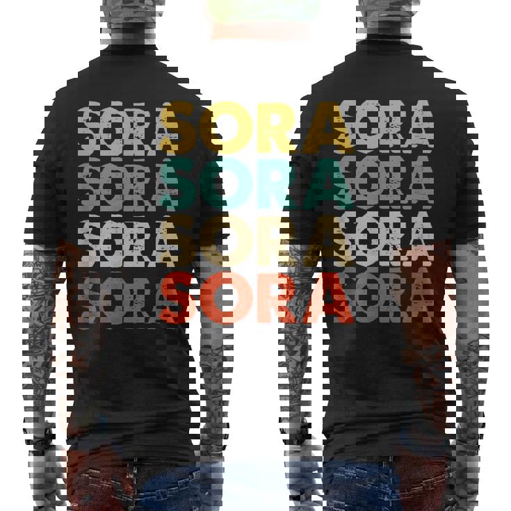 Sora 空 メンズTシャツ バックプリント