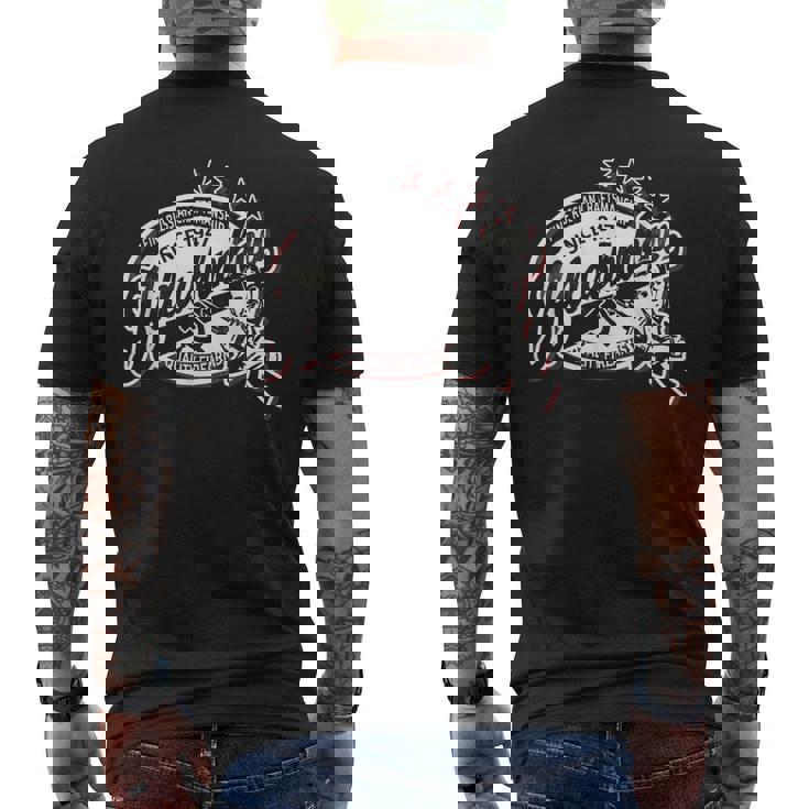 Soviet Kalashnikov Ak-47 ヴィンテージ ソ連ロシアライフル銃 Cccp メンズTシャツ バックプリント