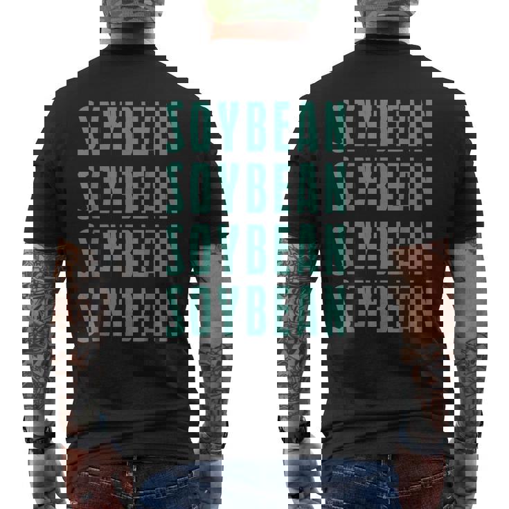 Soybeanoybeanoybeanoybean メンズTシャツ バックプリント