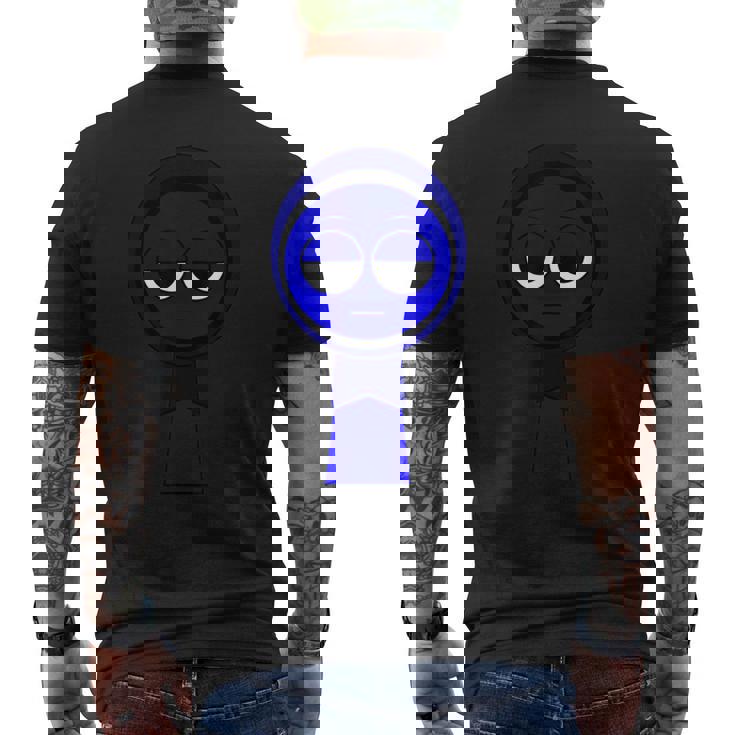 Sprunkiのjevin メンズTシャツ バックプリント