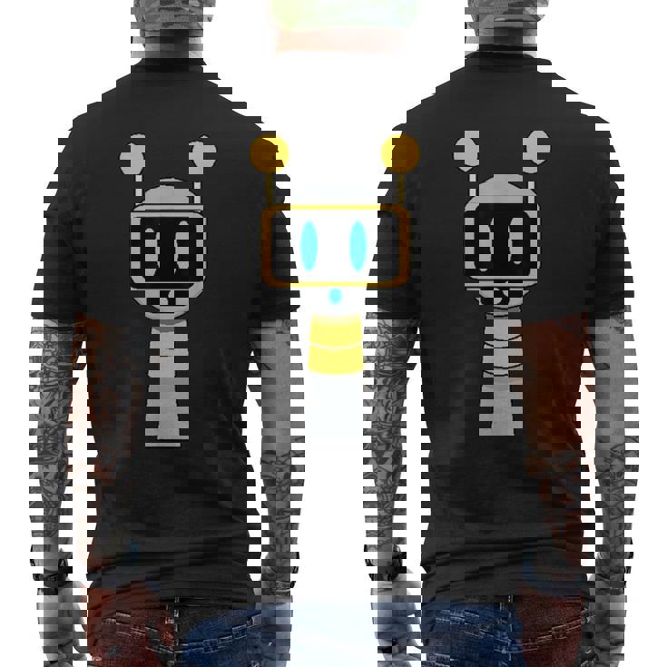 Sprunkiのmr Fun Bot メンズTシャツ バックプリント