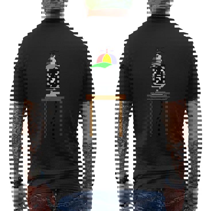 Sprunkiのmr Fun Computer メンズTシャツ バックプリント