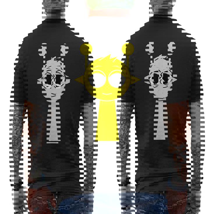 Sprunkiのサイモン メンズTシャツ バックプリント