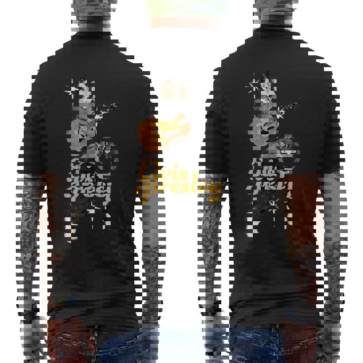 Sun Records X エルビス・プレスリー ダンシングウィズ・スターズ メンズTシャツ バックプリント