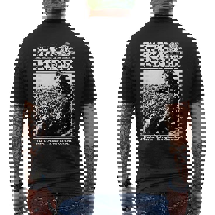 Sun Records X エルヴィス・プレスリー You're A Heartbreaker メンズTシャツ バックプリント