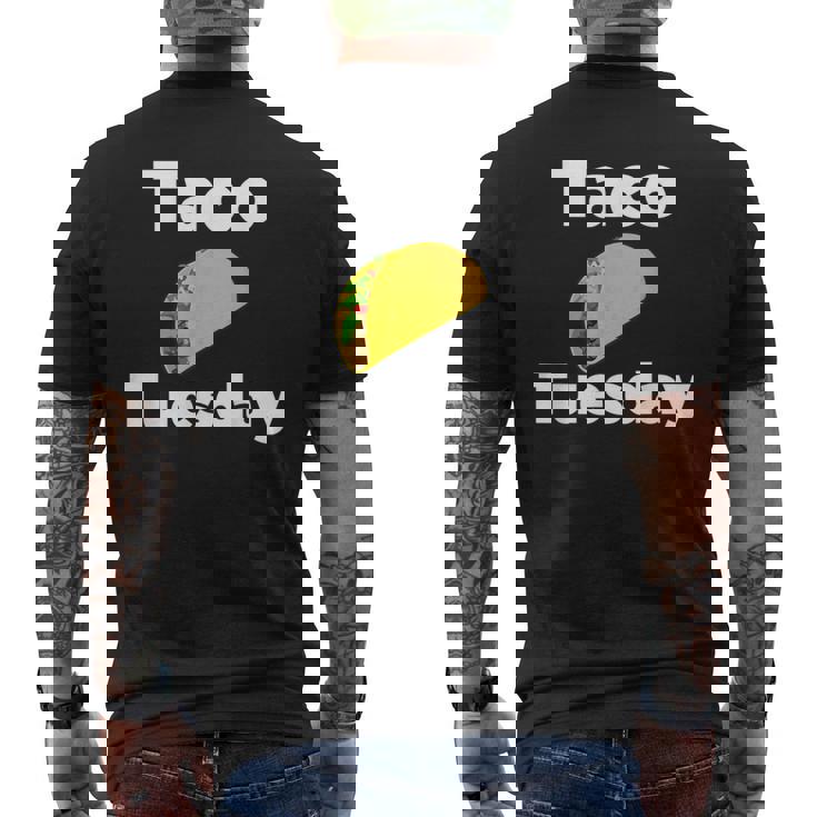 Taco Tuesday Taco Tuesday メンズTシャツ バックプリント