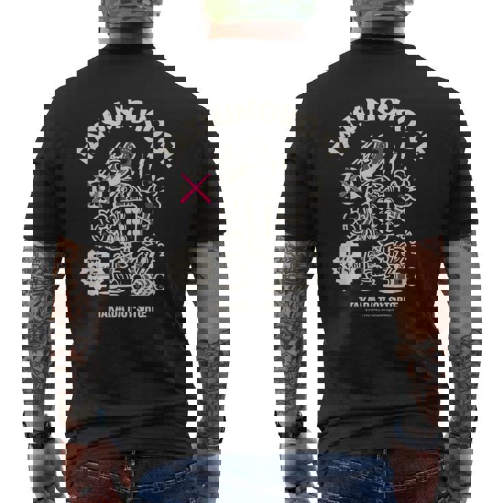 Tatsunokotreet デザインa メンズTシャツ バックプリント