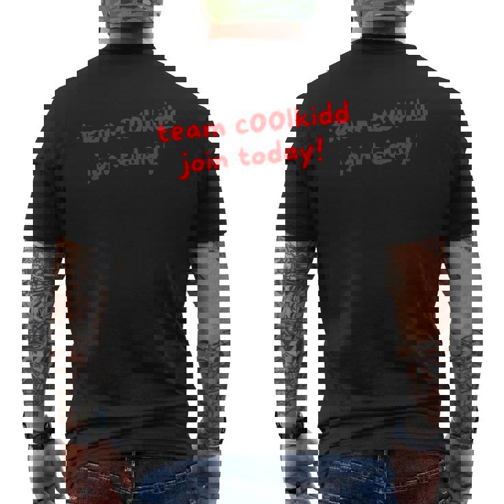 Team C00lkidd Join Today ファニー トレンド 引用 レディース メンズ メンズTシャツ バックプリント