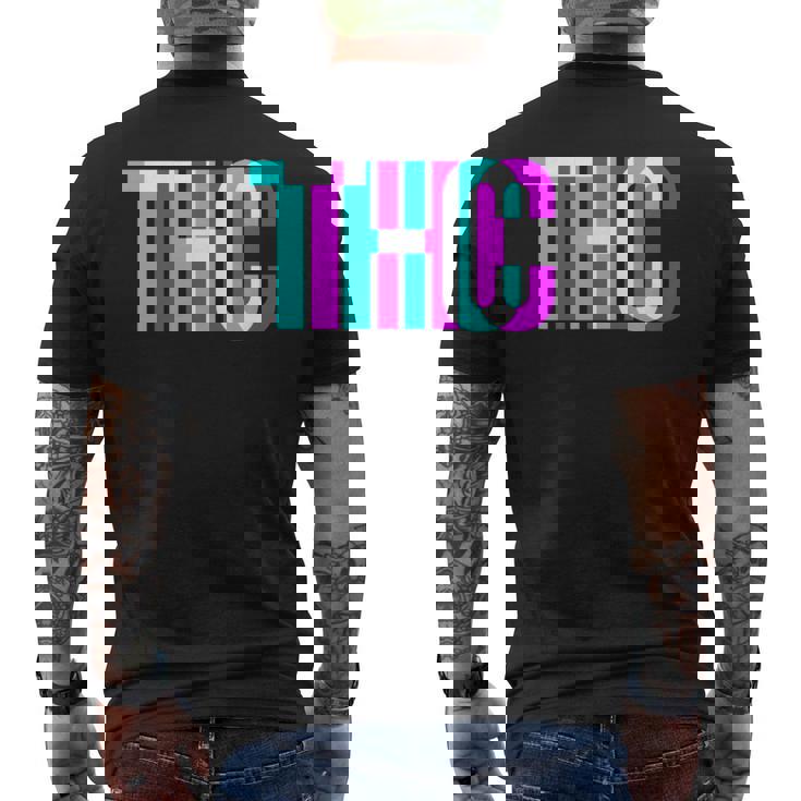 Thc Cinematoner Weedtoned Kiffer 420 カンナビス ボンジョイント メンズTシャツ バックプリント