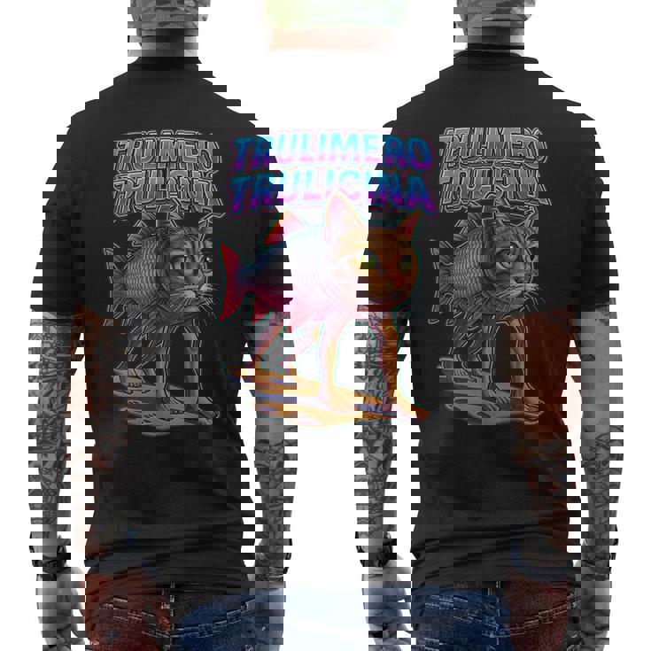 Trulimero Trulicina イタリアンブレインロットミーム メンズTシャツ バックプリント