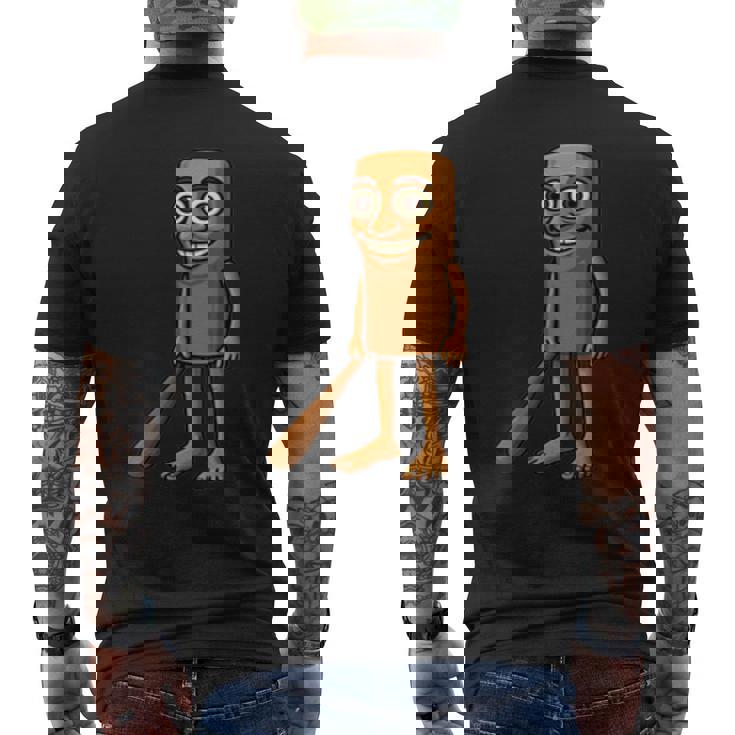 Tung Tung Tungahur Elegant Meme メンズTシャツ バックプリント