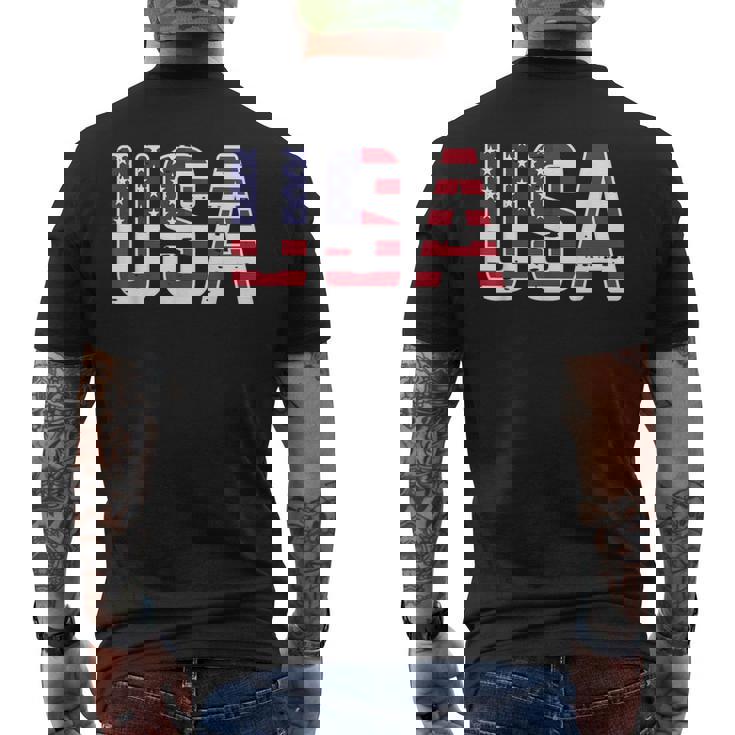 Usa アメリカ サッカー メンズ レディース キッズ ボーイズ ガールズ メンズTシャツ バックプリント