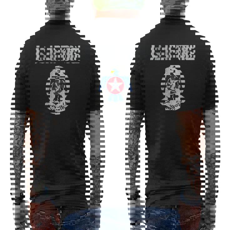 Usaf サンダーバード U 空軍 ギフト メンズTシャツ バックプリント