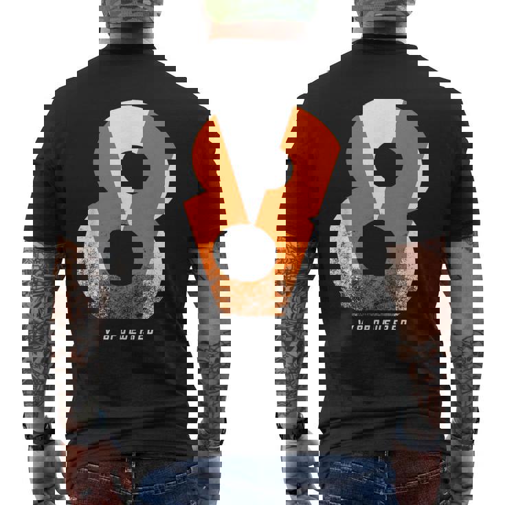 V8 Powered エンジン マッスルカー ピックアップトラック ファン メンズTシャツ バックプリント