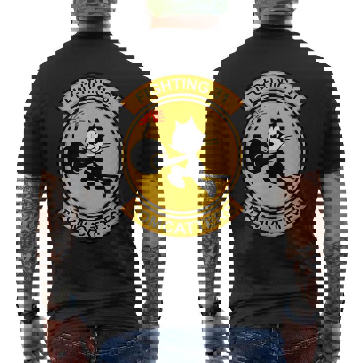 Vf-31 Tomcatters メンズTシャツ バックプリント