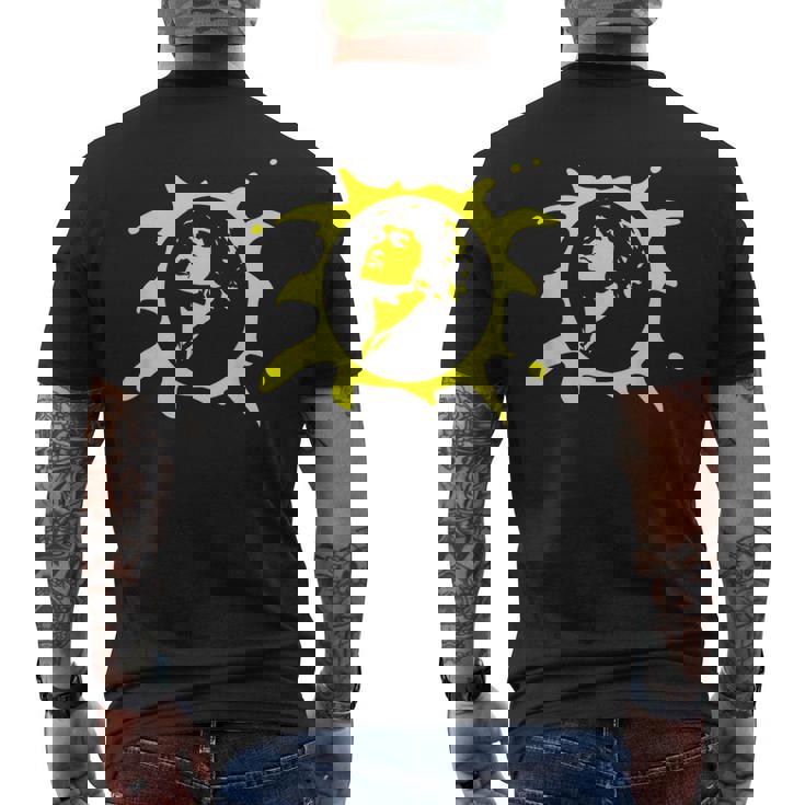 Viktor Tsoi ロックミュージシャン ロシアシネマ ギフト メンズTシャツ バックプリント