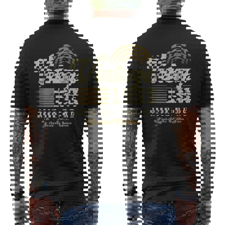 Vintage 1955 オリジナルパーツ 70歳の誕生日 メンズTシャツ バックプリント