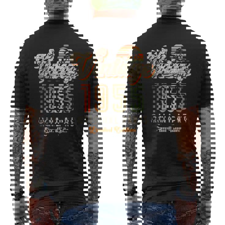 Vintage 1955年 限定版 誕生70周年記念パームス レトロ メンズTシャツ バックプリント