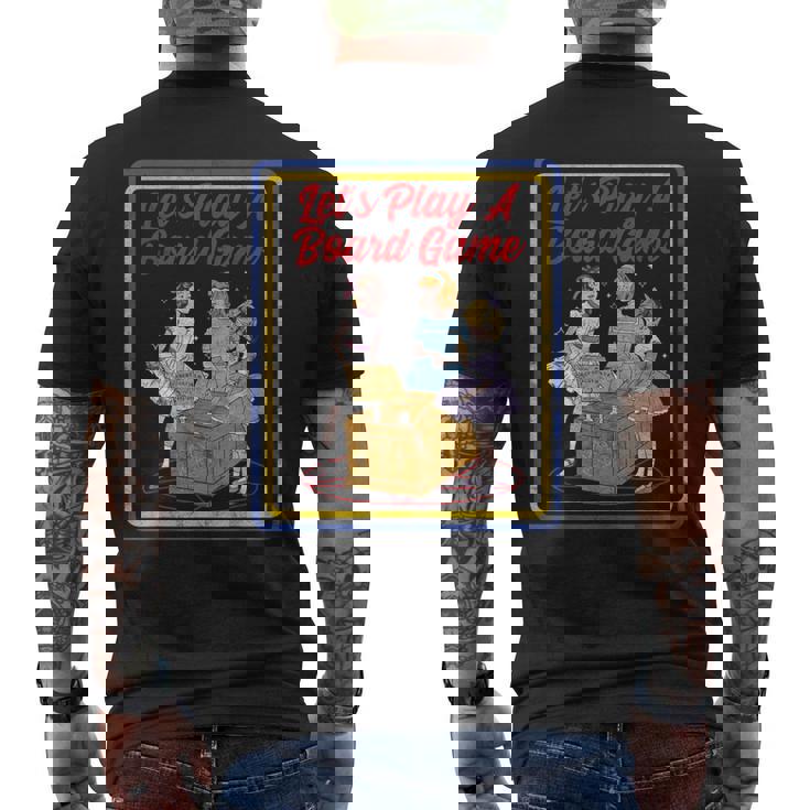 Vintage Horror Board Gameintage Child Game Horror メンズTシャツ バックプリント