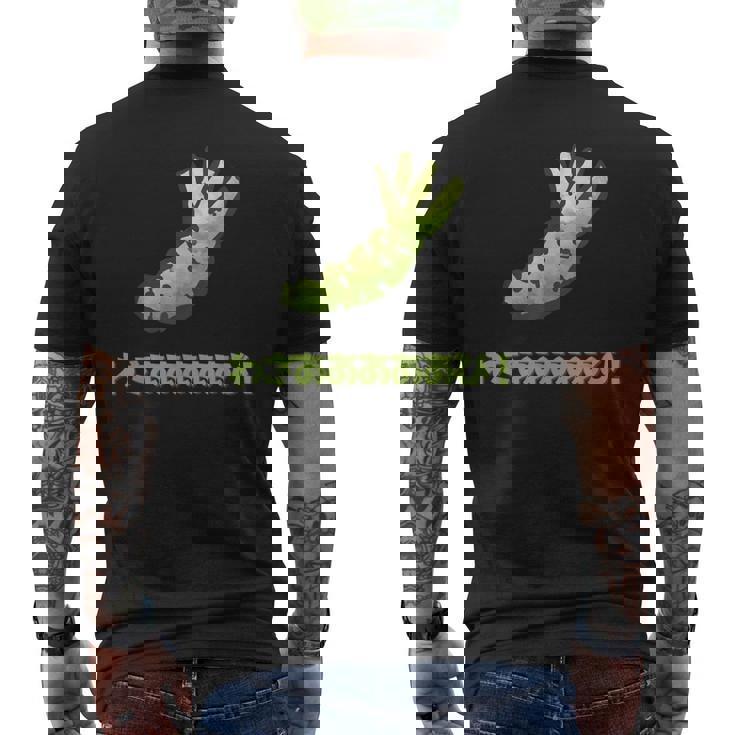 Wazzup Wazaaaaaap Wasaaaabiわさび、わさあああああび！ What's Up メンズTシャツ バックプリント