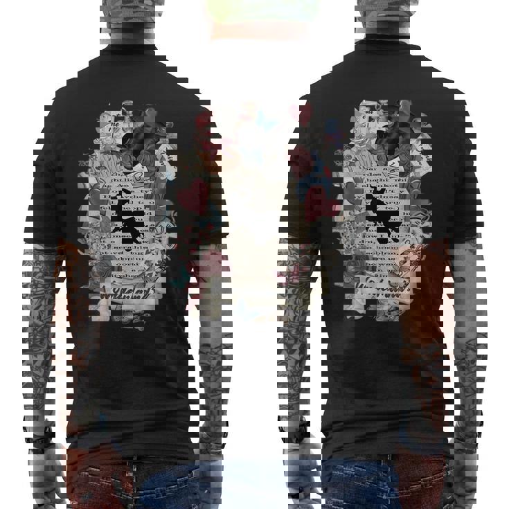 Wonderland Elements Party アリス・イン・ワンダーランド メンズTシャツ バックプリント