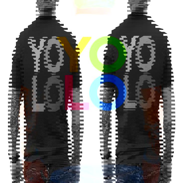 Yolo T-shirt imprimé au dos
