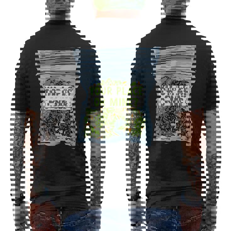 Your Place Or Mine メンズTシャツ バックプリント