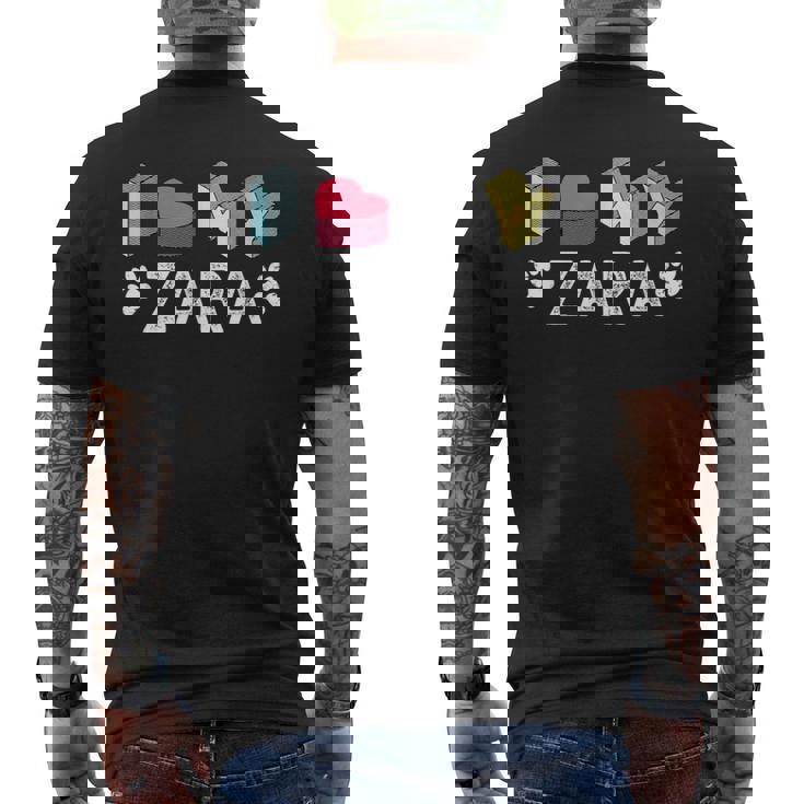 Zaraパーソナライズドドッグネームzara Pet Lover メンズTシャツ バックプリント