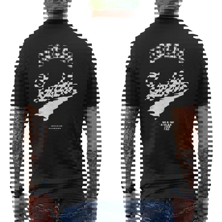 Zushi Local 逗子市ローカル 故郷 メンズTシャツ バックプリント