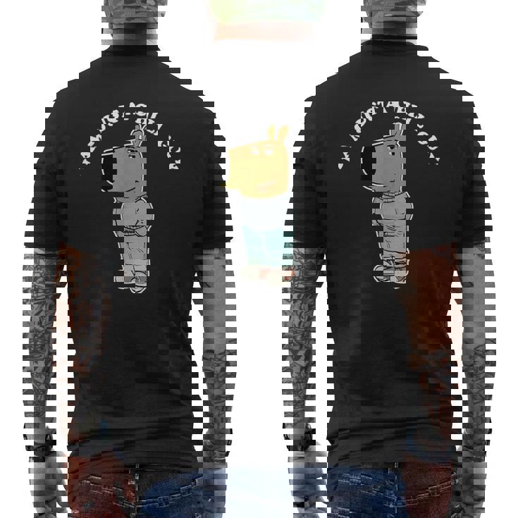 「I'm Just A Chill Guy」ファニーミーム メンズTシャツ バックプリント